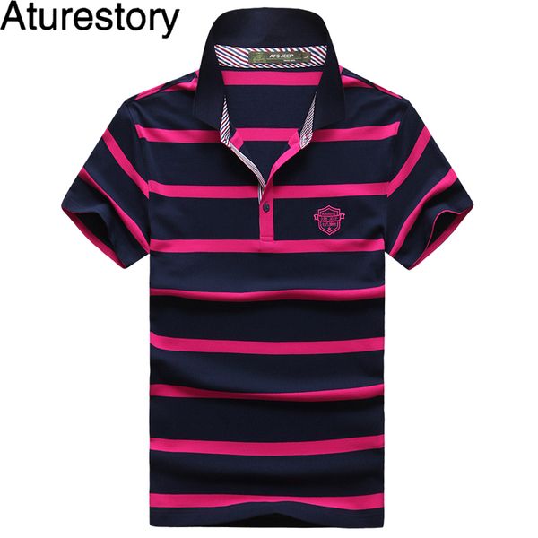 

aturestory men shirt male summer short sleeve loose casual shirt male fashion cotton striped s red green 2018, White;black
