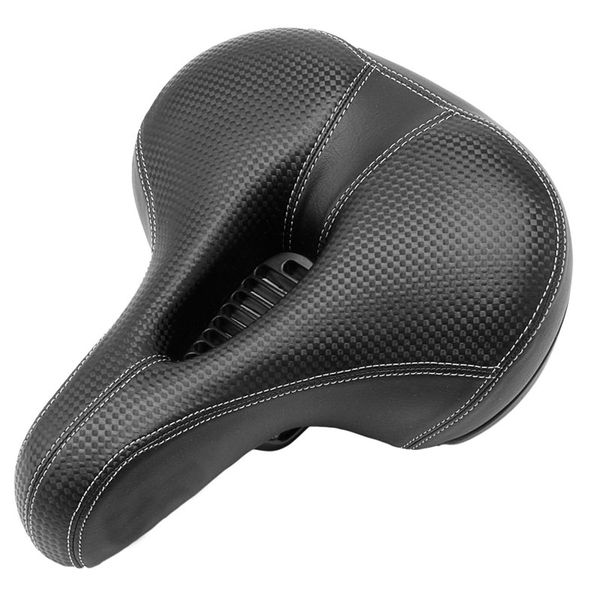 

cycling road mtb bike bicycle wide comfort cushioned seat soft padded gel saddle bicycle accessories