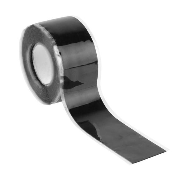 

2.5cm*3m heat resistant bonding self fusing wire hose tape black rubber water pipe pipe repair tape tools for home supplies