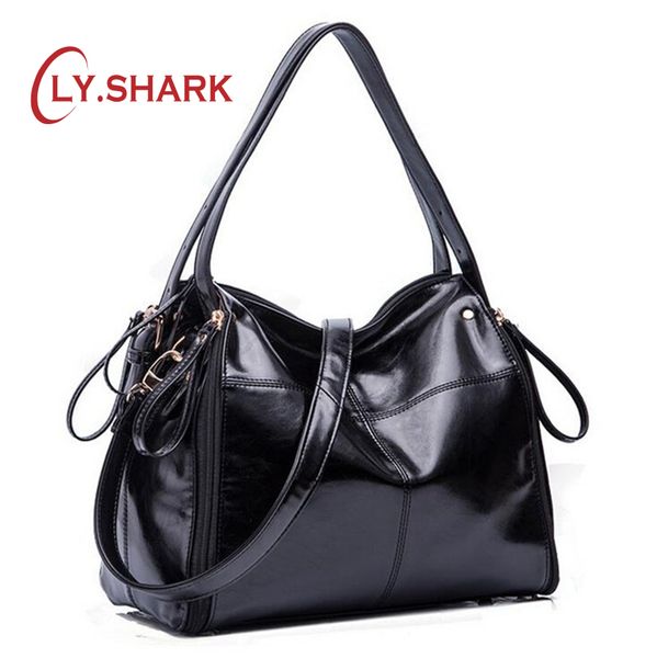 

ly.shark women messenger bags handle bags handbags women famous brands fashion patchwork new fashion casual leather totes