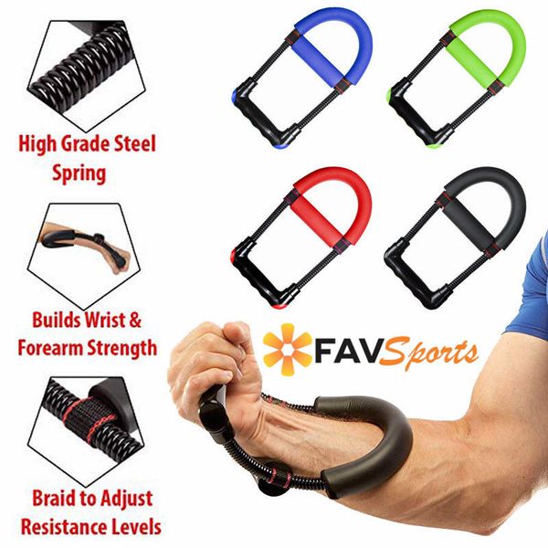 

adjustable gym heavy hand gripper fitness wrist forearm strength training power expander finger ring fitness equipment