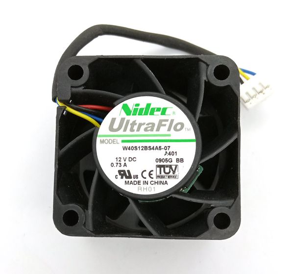 

новые оригинальные nidec w40s12bs4a5-07 dc12v 0.73a 40x40x28mm 4lines компьютер охлаждающий вентилятор