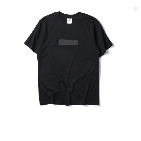 

модный бренд футболка мужская дизайнер футболки вышивка письмо печати мужская одежда повседневная шею женщины футболки лето tee топ, White;black