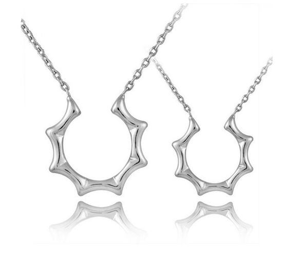 

925 sterling silver plated temperament short style lover necklace chain lucky pendant statement necklace lover gift jewelry