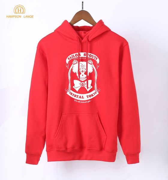 

japan anime sailor moon kawaii women hoodies 2018 spring autumn kpop sweatshirts women harajuku pullovers for lady, Black