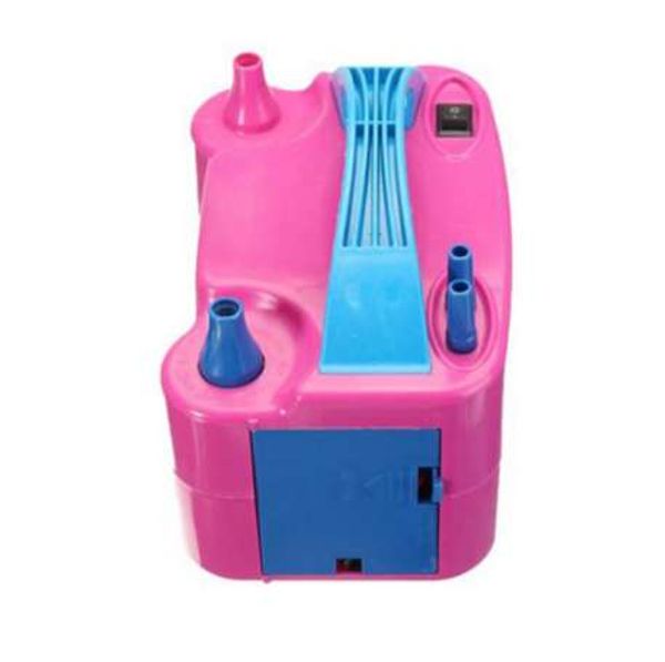 

220v eu nozzle power two portable fashion air high plug blower electric balloon inflator pump ipaxt