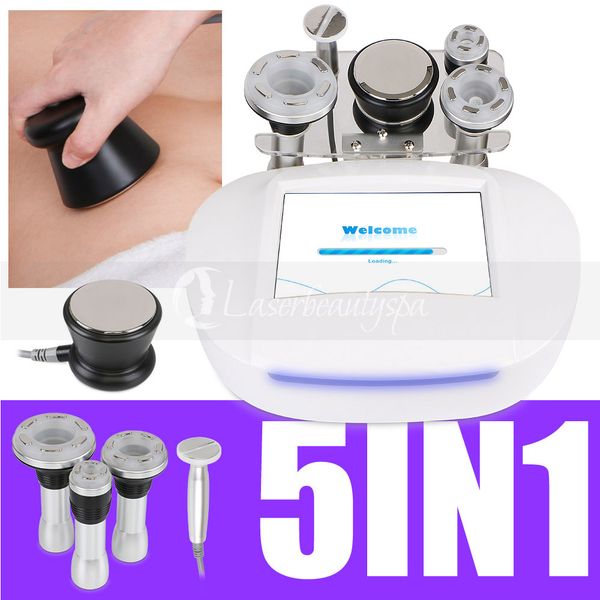 

denest 40 k rf ultrasonic cavitation body slimming machine silver