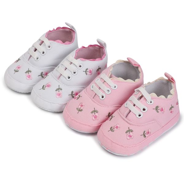 Acquista Scarpe In Pelle Di Tela Bambini Soft Sole Neonato Mocassini Pizzo Floreale Ricamato Scarpette Da Bambina Ragazza Kids Walking Shoes Neonati A Acquista Scarpe In Pelle Di Tela Bambini Soft Sole Neonato Mocassini Pizzo Floreale Ricamato Scarpette Da Bambina Ragazza Kids Walking Shoes Neonati A