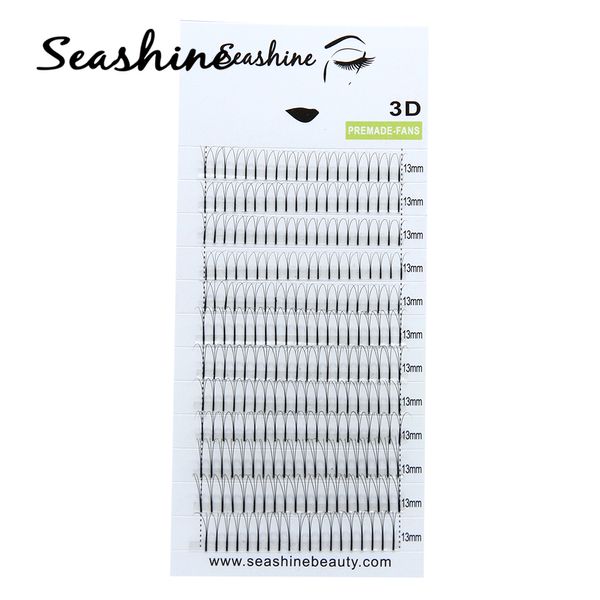 

Seashine Beauty Lashes 12 Lines 1 Лоток Premade Volume Lash Вентиляторы 3D Русский Объем Норка короткие Ст