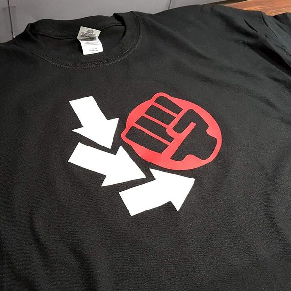 Street Fighter Inspired Punch Fireball Hadouken Videogame Mens T Shirt Black Colour Funny Printed Cool T Shirts For Men Cheap Tee Shirts From Jie65 - 