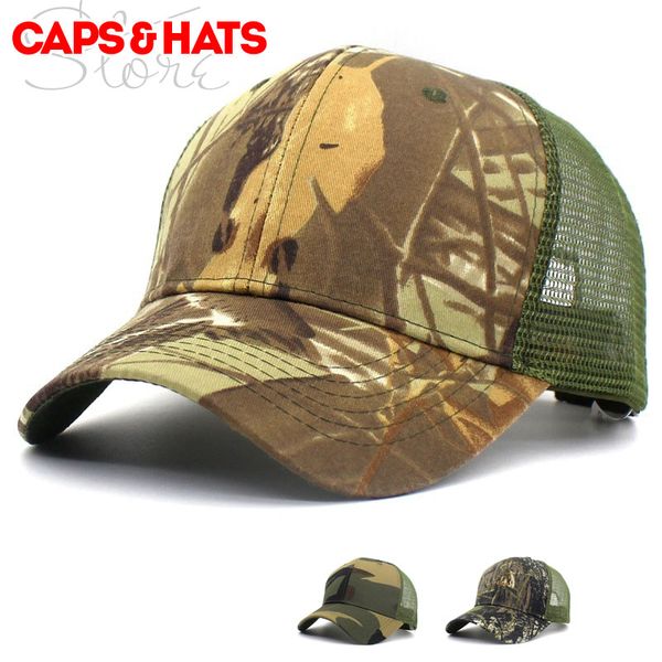 

2018 new summer camouflage casquette baseball cap men snapback women hunting fishing caps bone militar camo mesh hat, Blue;gray