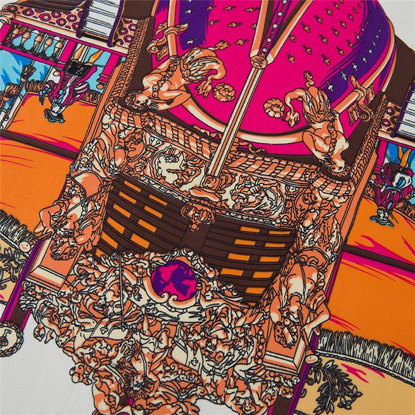 

wraps women luxe scarf for and twill silk woman shawls ladies foulard high-end 60*60cm small double-sided scarves scarves poodv, White;black