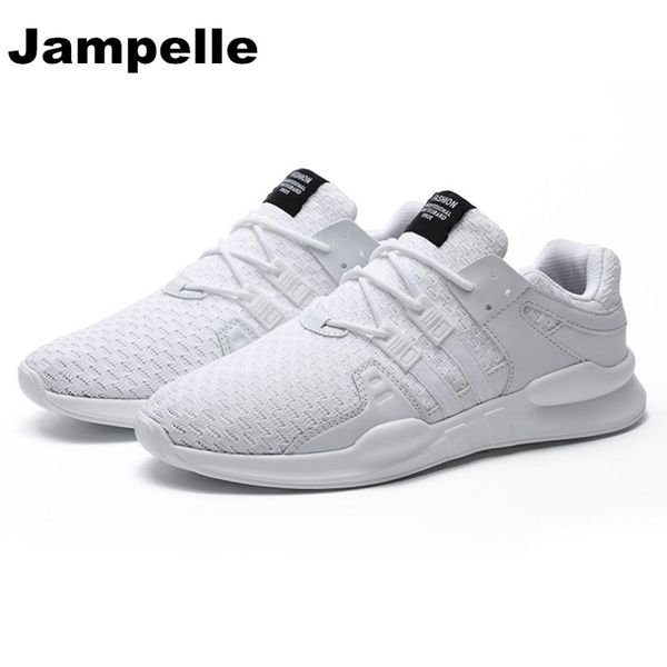 

jampelle new men's mesh breathable running shoes male shoes men sneakers lace up comfortable women lovers sport