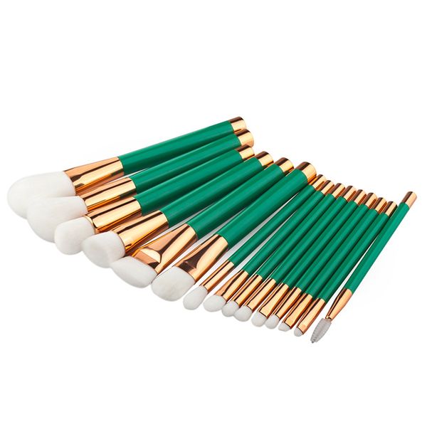 

15pcs fine brush makeup brushes powder foundation cosmetics makeup brush set