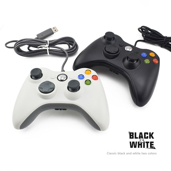 

usb wired gamepad for xbox 360 controller joystick for official microsoft pc controller for windows 7 8 10