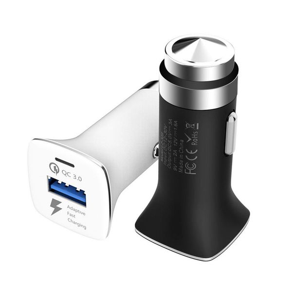

quick fast car charger qc3.0 usb car charger fast charging for android iphone dhl ups ing