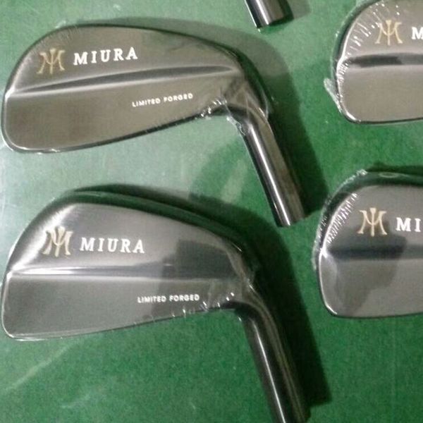 

new mens golf head miura irons head 4-9p black color golf clubs head ing
