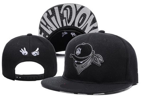 Berretto da baseball Hop Vendita superiore Marchio di moda X the Wild Ones Cappelli snapback West Coast Gangsta Cool Cappellini hip-hop da uomo Copricapo da strada Nero Grigio Rosso