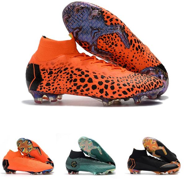 orange and black cleats