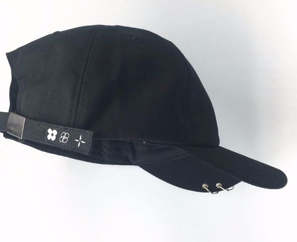 

voron selling 2017 bts live the wings tour fashion k iron ring hats adjustable baseball cap 100% handmade ring, Blue;gray