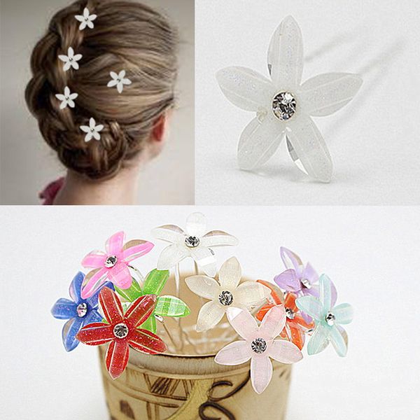 2019 Women Wedding Fancy Hairstyles Jewelry Colorful Crystal