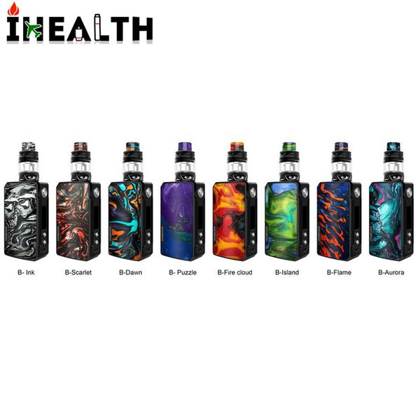 

Аутентичный Voopoo Drag 2 Starter Kit 177W TC Box Mod с Uforce T2 Tank GENE Обломок Innovative U2 Режима FIT N3 Mesh Coil