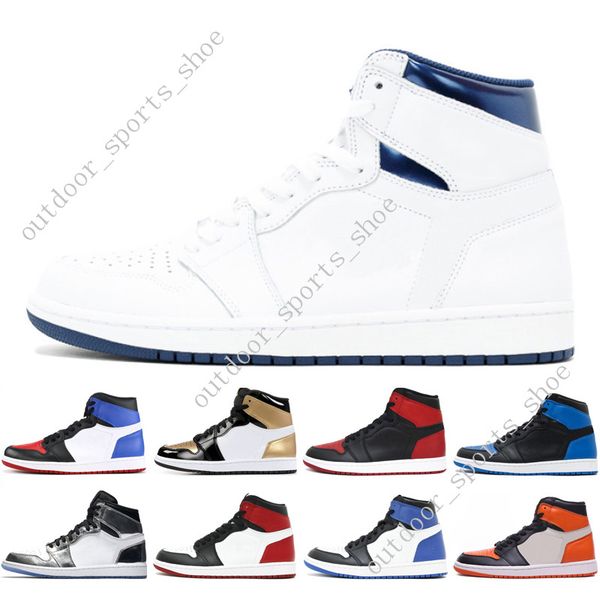 

1s mid og 1 top 3 мужская баскетбольная обувь дань уважения к дому запрещены разводят мыс чикаго royal blue бароны город полета мужчины спор