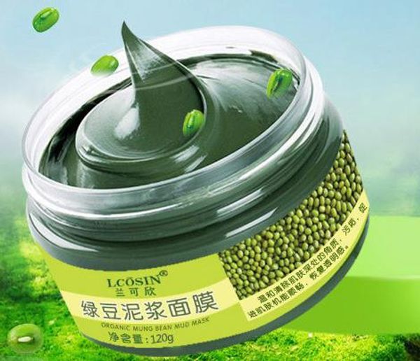 

mung bean replenishing water moisture black mask clean oil control water moistening light skin refreshing skin care products