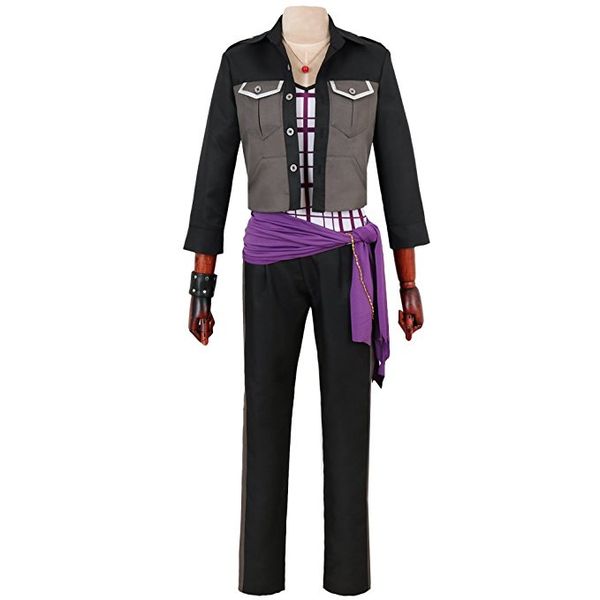 

ансамбль звезд косплей костюм undead сакума рей костюм для хэллоуина, Black