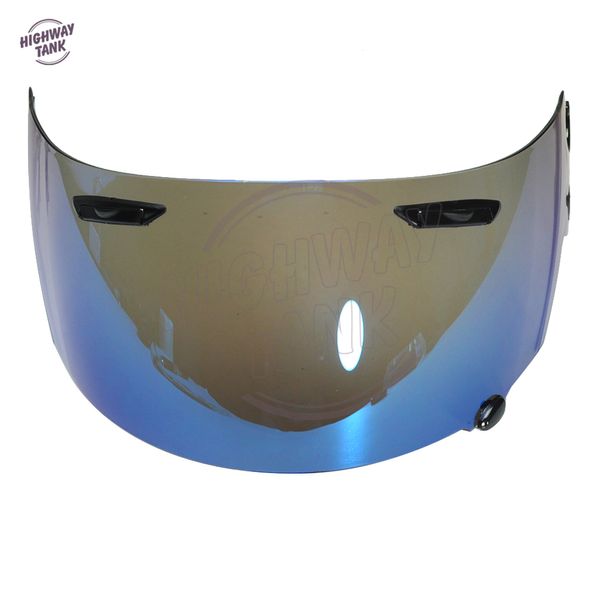 

new 1 pcs blue motorcycle full face helmet visor lens case for arai rr5 rx7-gp quantum st rx-q chaser-v corsair-v axces 2