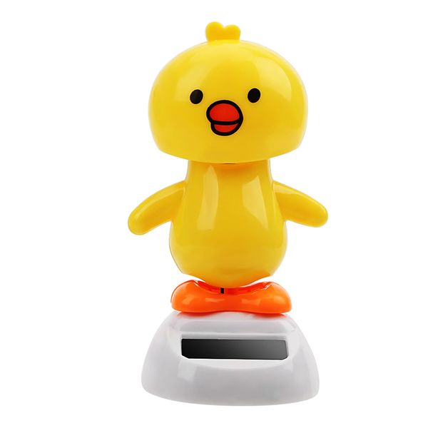 

solar powered dancing car ornament chick auto accessories dashboard decoration gift for child friend car-styling car ornaments