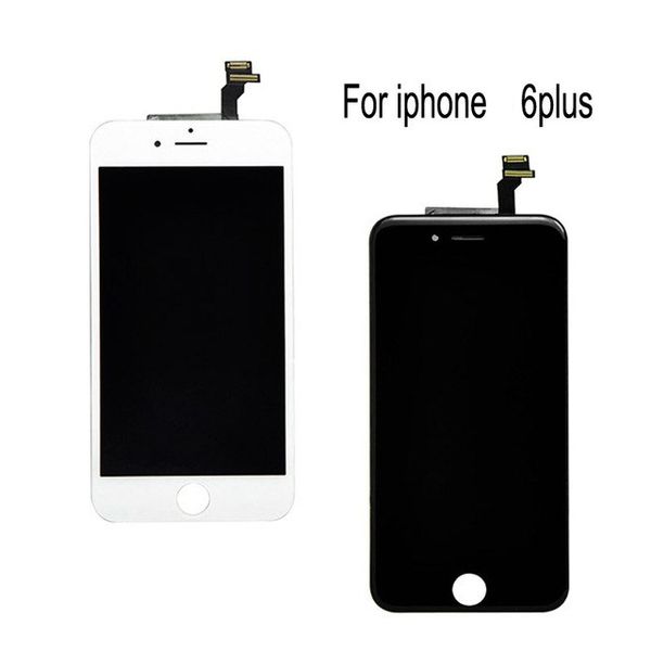 

for iphone 6 6p 6plus lcd full assembly complete 100% with 3d force touch screen replacement display no dead pixel
