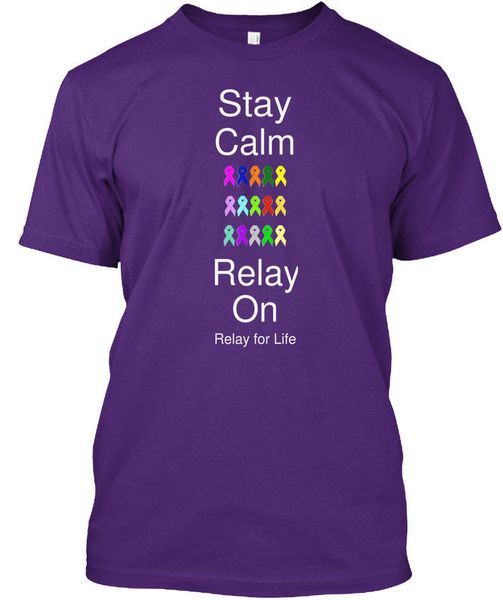 Relay For Life T Shirt Size Chart