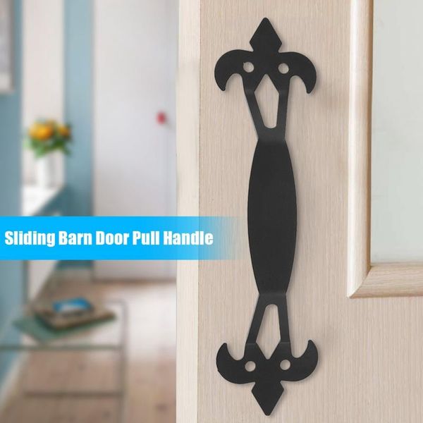 2019 American Barn Sliding Door Wrought Iron Handle Black Shift Door Handle Hardware Handles For Interior Doors Home From Grehome 9 55 Dhgate Com