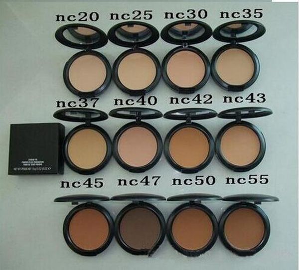 

Makeup tudio fix powder cake plu foundation compact foundat face powder puff 15g hipping