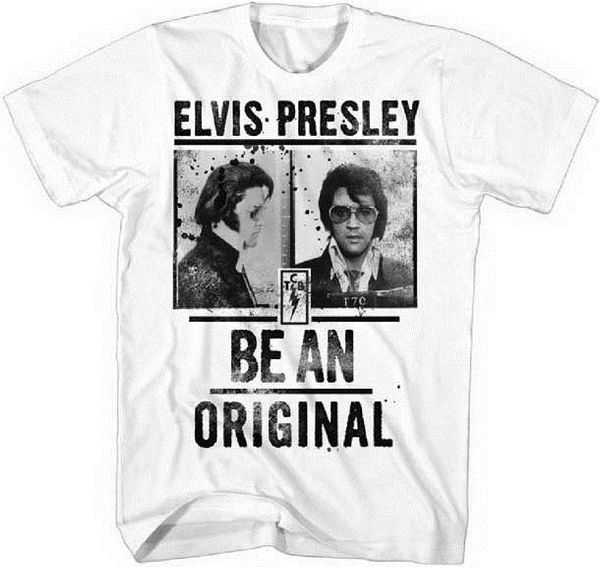 Elvis Presley homme affiche sous Licence Adulte T-Chemise Toutes Les Tailles