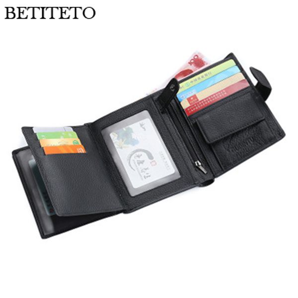 

betiteto brand genuine leather men coin purse wallet male carteras kashelek portomonee cuzdan money bag vallet portmann klachi, Red;black