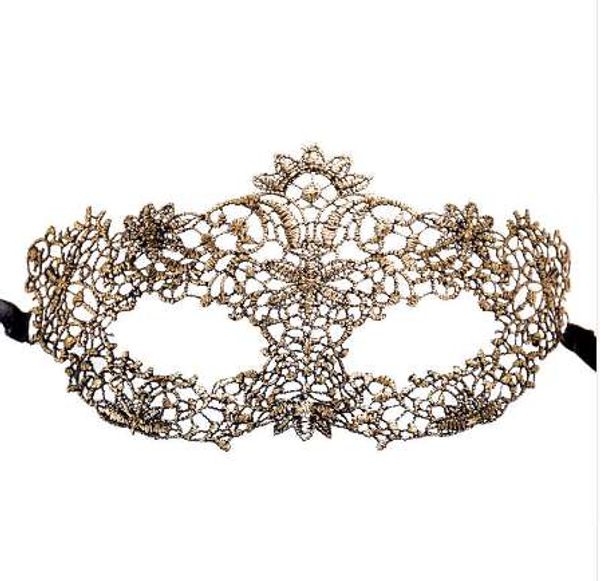 Nova Masquerade Lace Máscara Catwoman Halloween Cutout Prom Festa Máscara Acessórios Sexy Lace Máscara de olho Venetian Festa