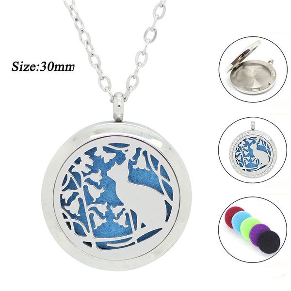 

епокой как подаѬок! опова диђзоѬ медалон ожеѬеле еѬебѬнй магнинй 3, Black