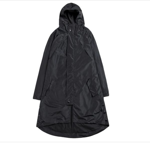

new fashion male overcoat fashion hooded dust coat men new water protection smart casual slim fit trench, Tan;black