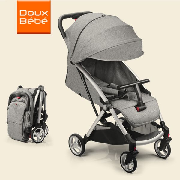 

doux baby carriage lightweight baby buggy four wheels stroller folding travel system prams for newborn kidstravel