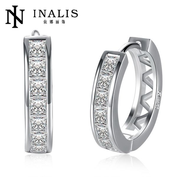 

whole salewholesale fashion 925 silver jewelry,925 silver hoop earring designed for women earring e783, Golden;silver