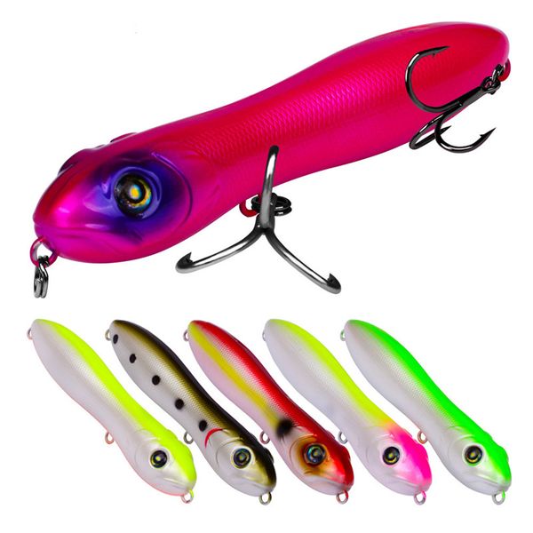 

drag popper artificial laser swimbaits 10.3cm 15g lipless floating swimming snakehead pencil fishing lure bass bait