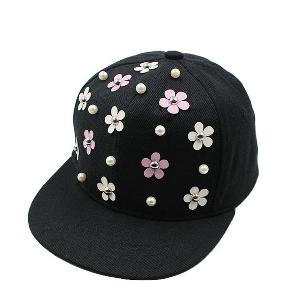 

2018 punk rock rivet hiphop snapback for kids children bones casquette de baseball hats boys girls black flat hats, Blue;gray