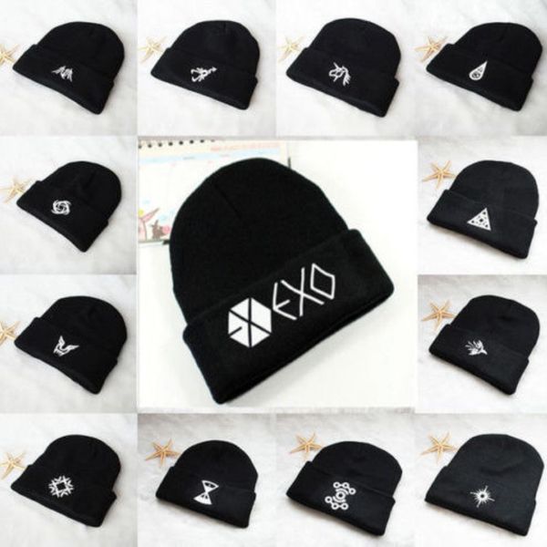

mainlead kpop exo beanie hat knit cap ski baekhyun chanyeol constellation army