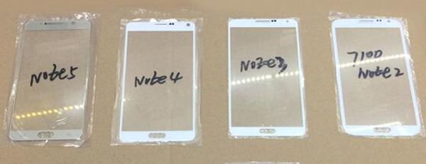 Hohe Qualität Äußere Front Glas Objektiv Für Samsung Galaxy Note 2 3 4 5 N7100 N9200 N9100 N9000 LCD Display bildschirm Ersatzteile