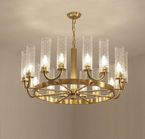 

Crystal chandelier light luxury chandelier simple creative atmosphere lamp living room lighting bedroom restaurant LED lamp