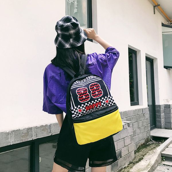 

bag female han edition harajuku ulzzang high school student backpack backpack joker contracted street trend