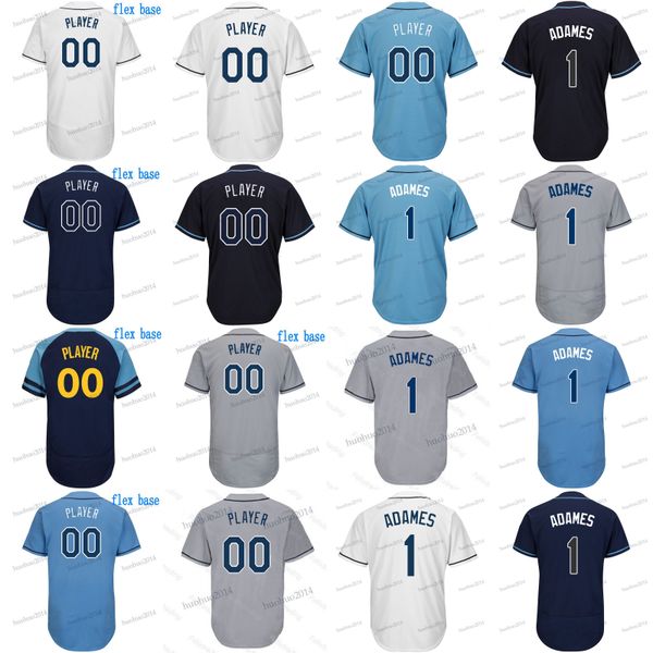 

Willy Adames Blake Snell Sergio Romo Jose Alvarado Matt Andriese Chris Archer Ryne Stanek Jonny Venters Ryan Yarbrough Baseball Jerseys
