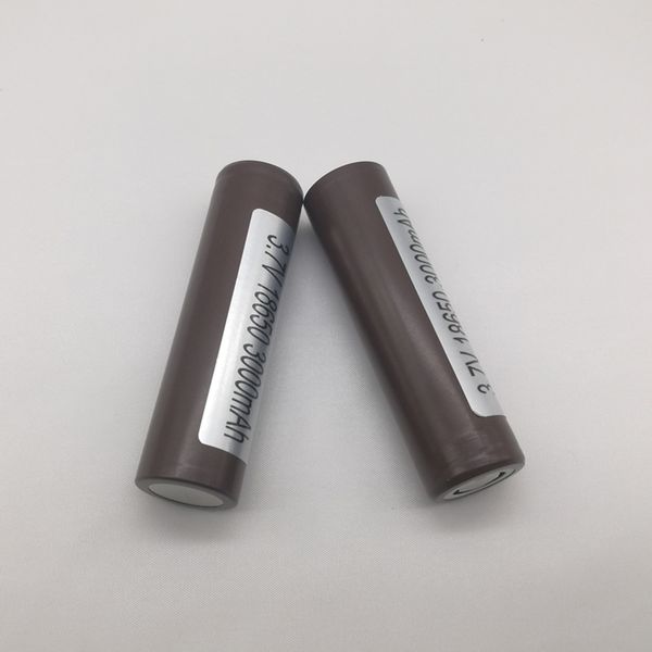 

100% hg2 18650 battery 3000mah 20a rechargeable flat 18650 battery fit on e cig mods for lg hg2